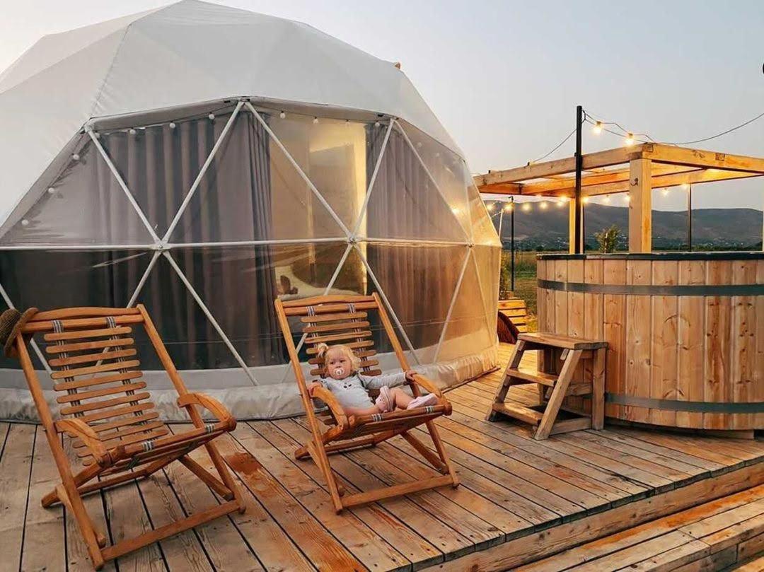 Отель Комплекс Jewelberry Glamping Мцхета Экстерьер фото