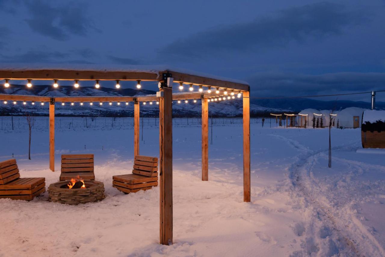 Отель Комплекс Jewelberry Glamping Мцхета Экстерьер фото
