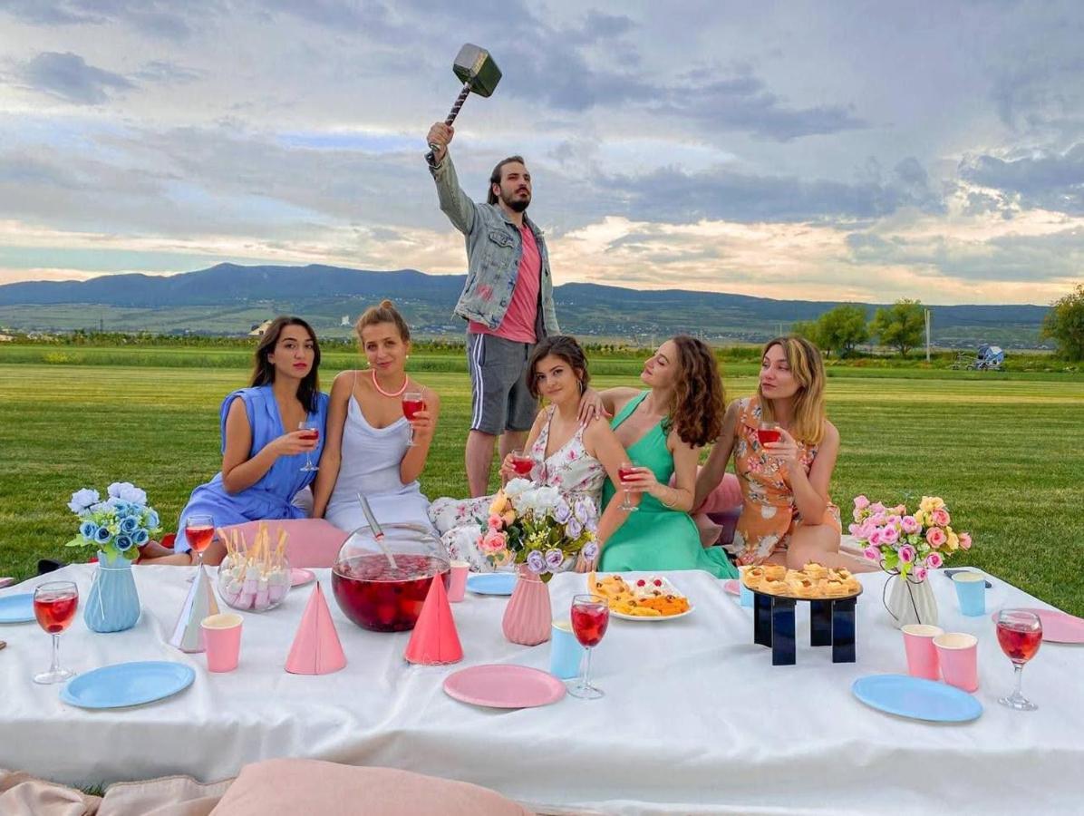 Отель Комплекс Jewelberry Glamping Мцхета Экстерьер фото